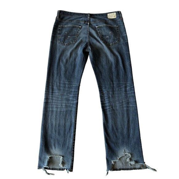 Adriano Goldschmied Jeans‎ Mens 38x33 Blue Protege Straight Leg Stretch Comfort - Picture 3 of 13